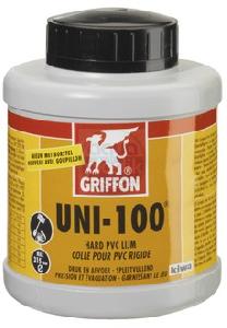 Griffon UNI-100 PVC-U lepidlo 0,25 l se ttcem