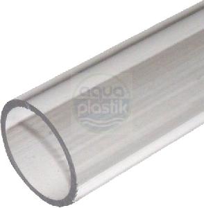 Trubka PVC-U transparentn d90 x 4,3 / 5m PN10