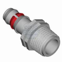 Tvarovky pro KT (0,9 - 1,3mm): p�echod s vn�j��m z�vitem 20 x 3/4