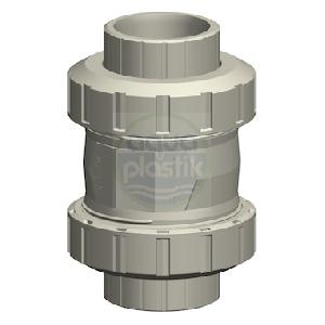 PP-H/EPDM zp�tn� ventil 561 bez pru�iny, polyfuzn� d50